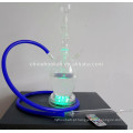 GH074-LT todo o cachimbo de água de vidro da chicha / nargile / tubulação de água / com luz conduzida / sheesha / narguile